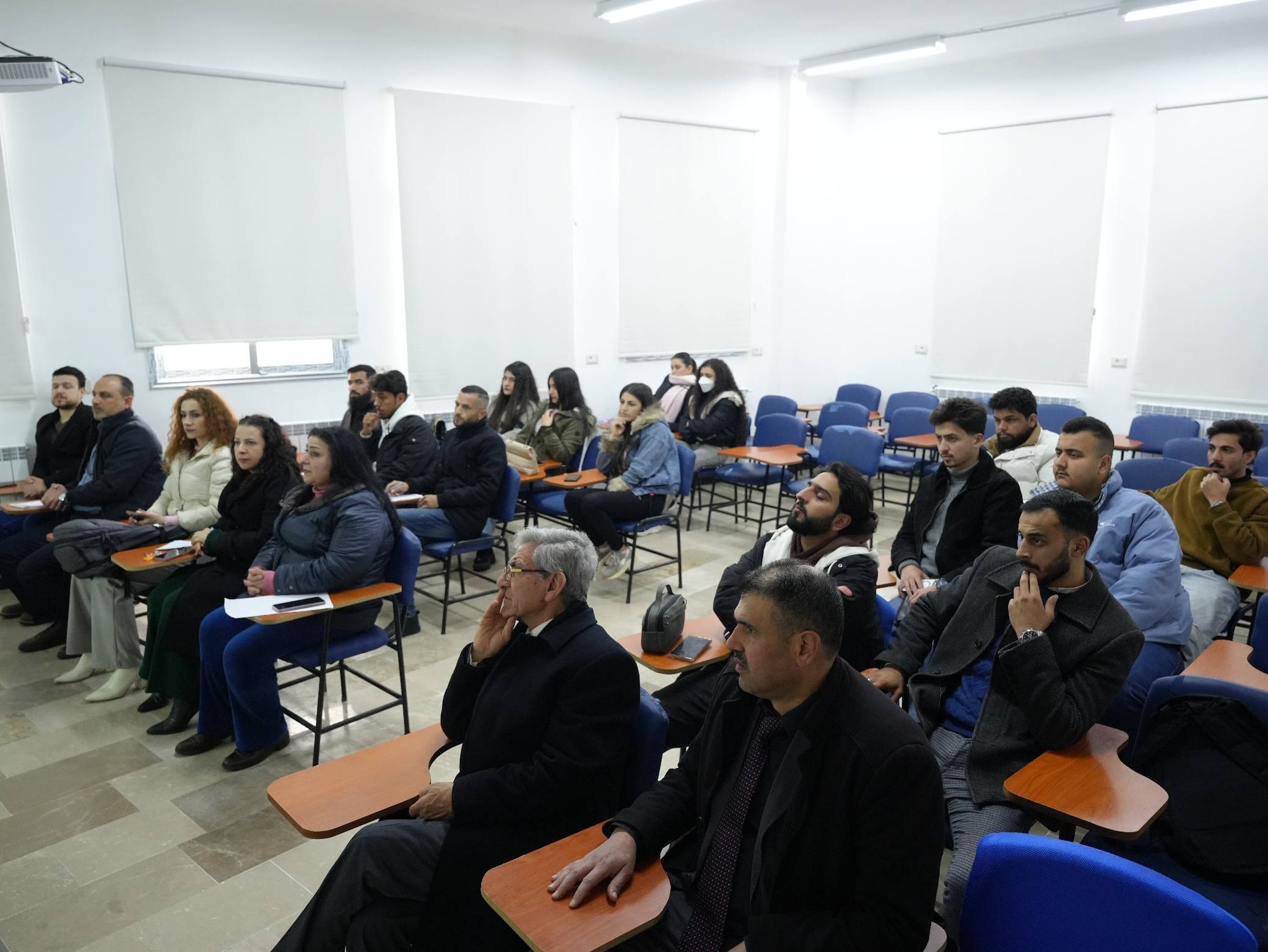 The Faculty of Nursing at Al-Andalus Private University for Medical Sciences conducts a workshop on academic advising and the credit hour system.