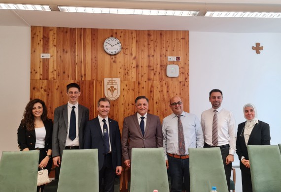 A Delegate Team from Al-Andalus University Visits Hungarian Pázmány Péter University