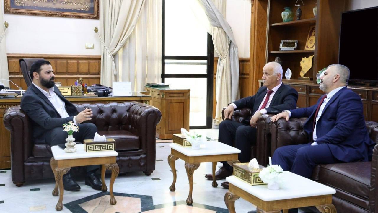الأستاذ الدكتور سامر قباع رئيس جامعة الأندلس يلتقي محافظ طرطوس ورئيس جامعة طرطوس لبحث واقع العمل الأكاديمي والطلابي وتعزيز التعاون المشترك