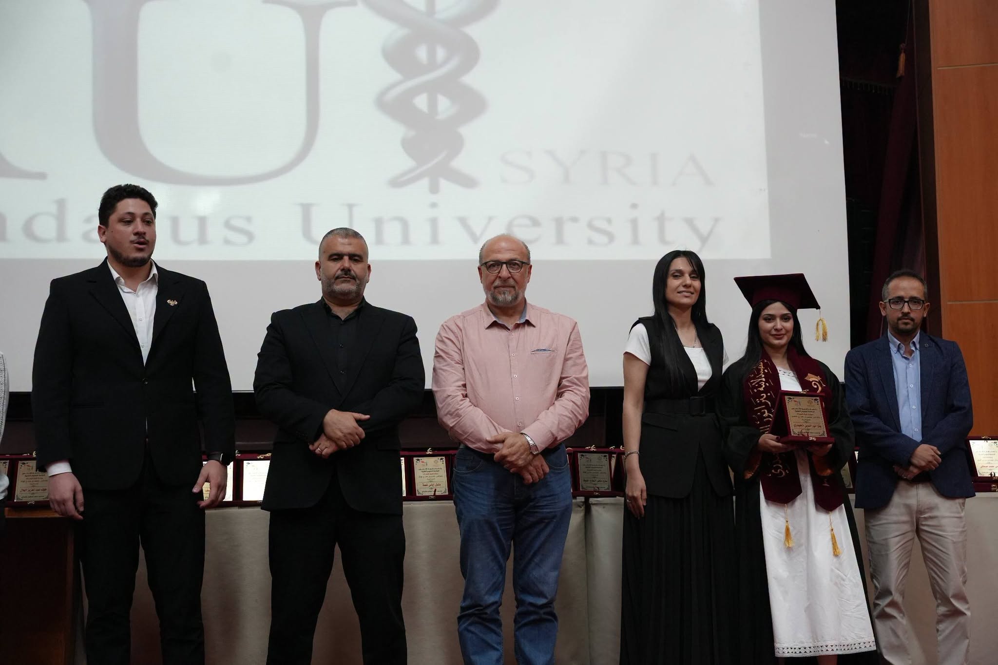Al-Andalus University Congratulates the Top Graduates of the Faculty of Pharmacy for the Academic Year 2025/2026
