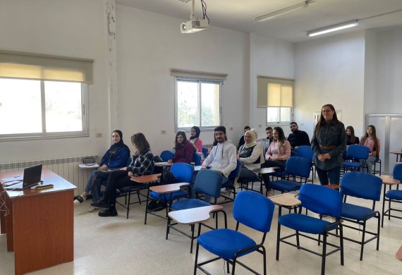 Lecture on "Scientific Research Methodology" at the Faculty of Hospital Management