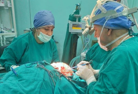 عمل جراحي نوعي في مشفى الاندلس الجامعي