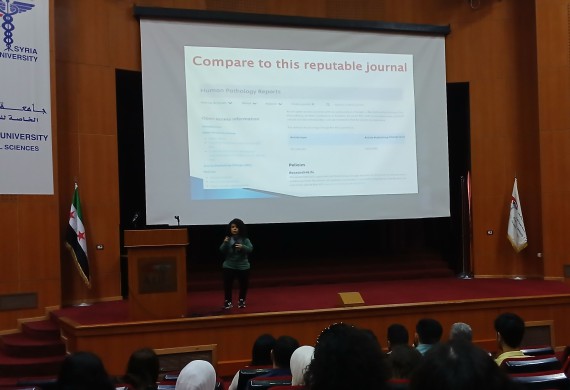 دورة تدريبية بعنوان كيفية كتابة حالة سريرية ومراجعة منهجية مراسلة المجلات العلمية واختيار المجلات المناسبة للنشر