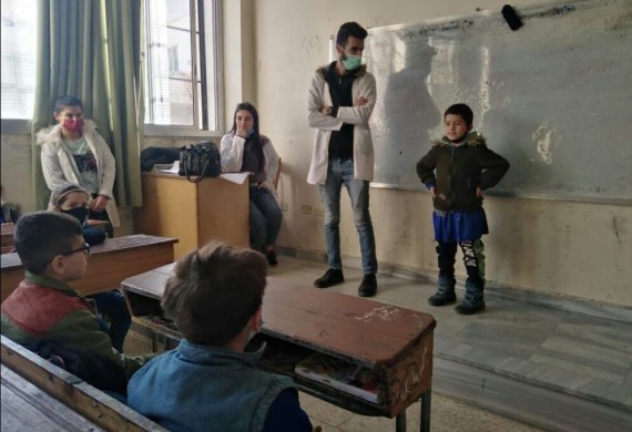 تدريب عملي لمقرر صحة المجتمع لطلاب كلية التمريض