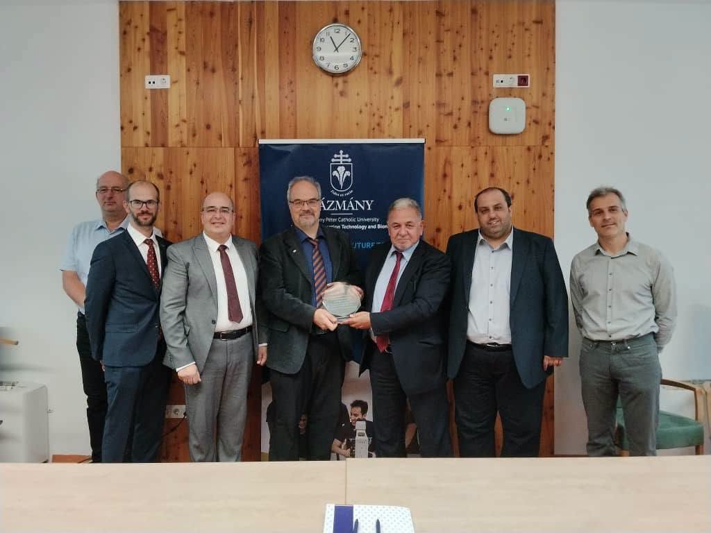 Al-Andalus and Tartous Universities Explore Academic Cooperation Horizons with Pázmány Péter Catholic University in Budapest