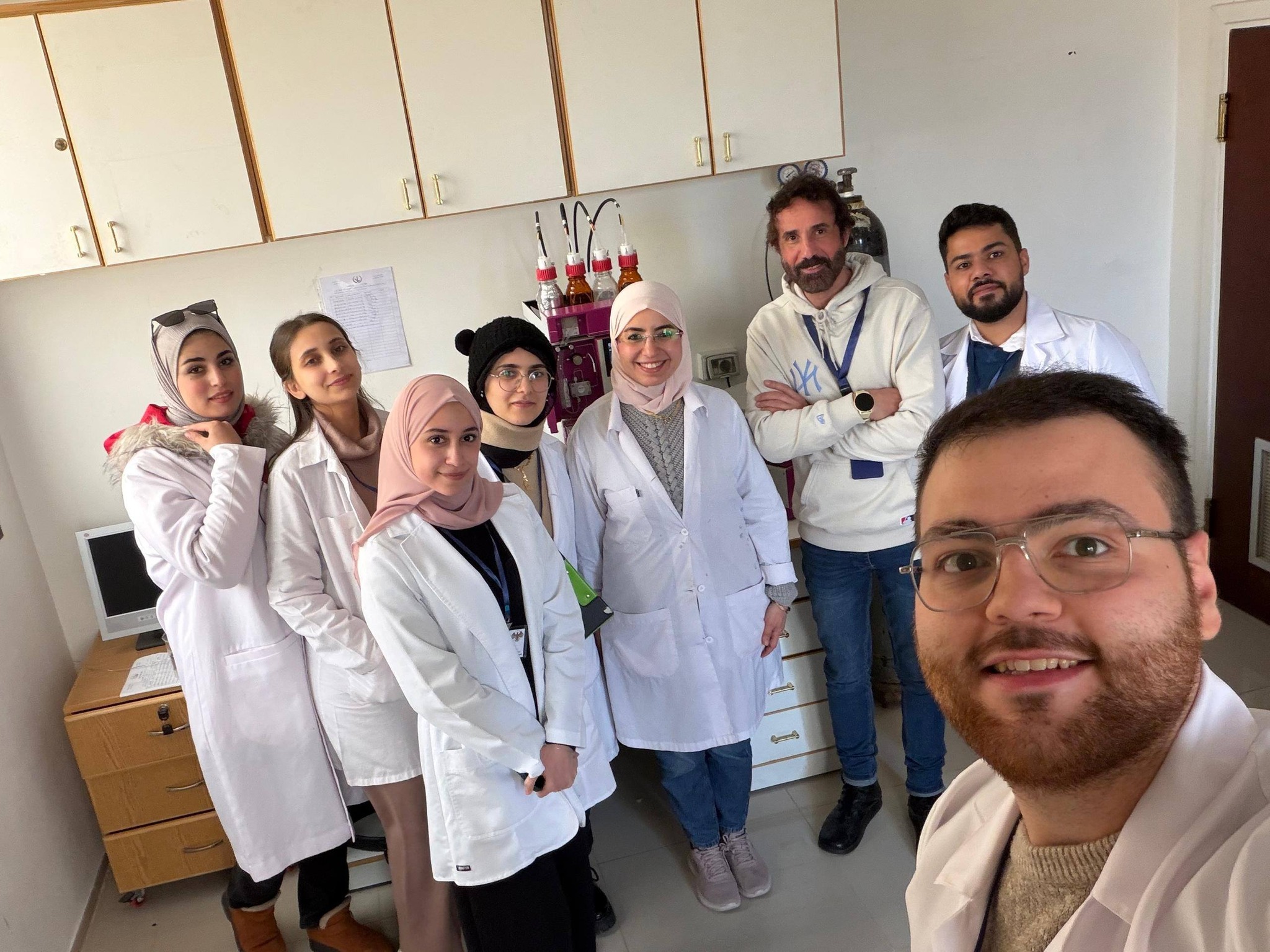 Fifth-Year Pharmacy Students at Andalus University Begin Graduation Project at Atomic Energy Commission