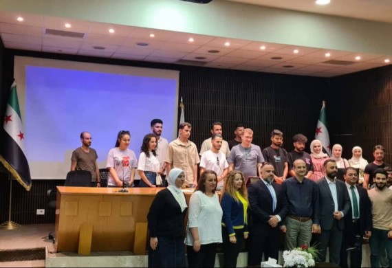 مشاركة كلية الهندسة الطبية في مجموعة من المحاضرات العلمية في فرع نقابة المهندسين في محافظة دمشق