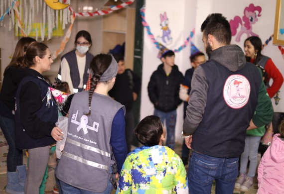 Visit to Pediatric Cancer Patients at Tishreen University Hospital