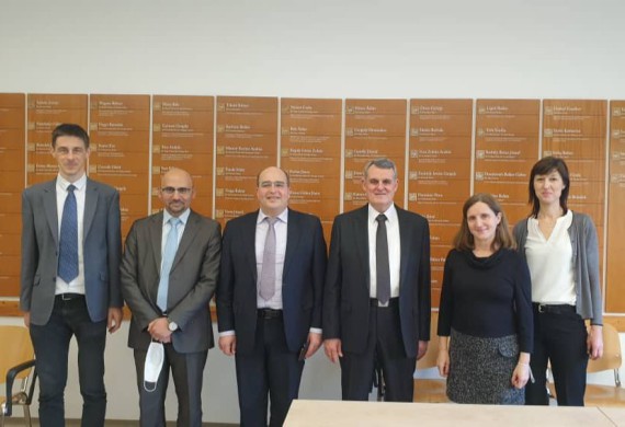 ضمن اطار برنامج Erasmus زيارة وفد من كلية الهندسة الطبية في جامعة الأندلس إلى جامعة بيتر بازماني الهنغارية