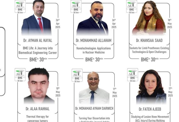 Announcement: Launch of Biomedical Engineering Faculty Activities for Spring Semester 2024-2025