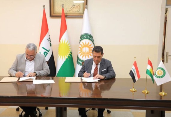 توقيع مذكرة تفاهم علمي بين جامعة الأندلس الخاصة للعلوم الطبية وجامعة جيهان_اربيل العراق