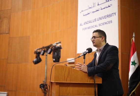 A Scientific Lecture by Dr. Mohammad Daer, Vice Dean of The Faculty of Biomedical Engineering for Scientific Affairs.