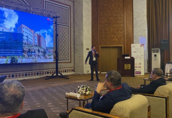 مشاركة الدكتور ايمن الكيال عميد كلية الهندسة الطبية في المؤتمر الرابع والعشرون لرابطة الجراحة العصبية المقام في دمشق