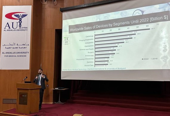 انطلقت الانشطة العلمية للفصل الربيعي في كلية الهندسة الطبية من بوابة فعالية BME in 30 min