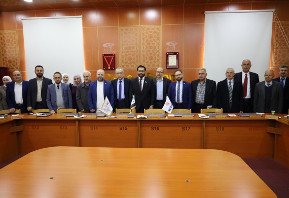 زيارة وفد جمعية الأطباء والصيادلة في المانيا SYGAAD الى جامعة الأندلس الخاصة للعلوم الطبية