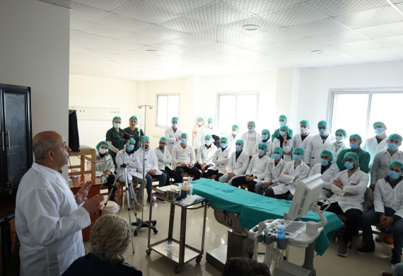 Lecture on some Clinical Cases for Medicine Faculty Students in Al Andalus University Hospital