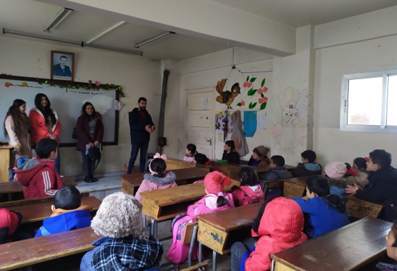 رحلة علمية الى مدارس القدموس