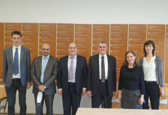 ضمن اطار برنامج Erasmus زيارة وفد من كلية الهندسة الطبية في جامعة الأندلس إلى جامعة بيتر بازماني الهنغارية