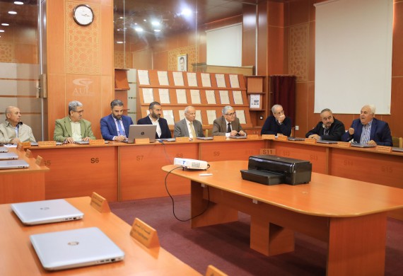 ورشة عمل حول آفاق تطوير منهاج الفيزياء الطبية  في كليات جامعة الأندلس الخاصة للعلوم الطبية