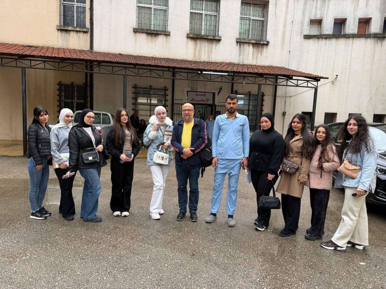 Al-Andalus University Hospital Administration Students Conduct an Exploratory Field Visit to Al-Qadmus National Hospital and Al-Hayat Specialized Hospital