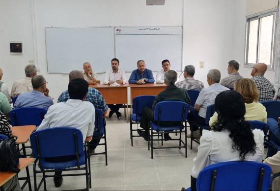 اجتماع الهيئة العامة لأعضاء الهيئة التدريسية في كلية الهندسة الطبية