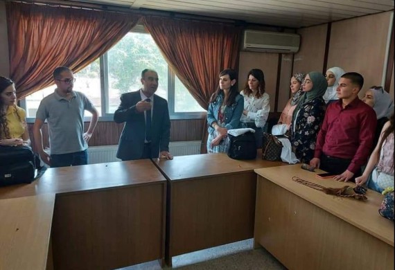 زيارة مجموعة من طلاب كلية الصيدلة إلى الهيئة العامة للتقانة الحيوية ومعمل شامين ومخبر التقانة الحيوية بكلية العلوم - جامعة دمشق