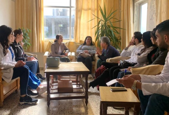 Third Year Nursing Faculty Students Visit the Elderly in Al-kusoor Neighborhood in Al-Kadmous City