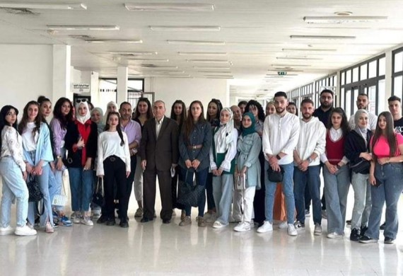 رحلة علمية الى مشفى تشرين الجامعي