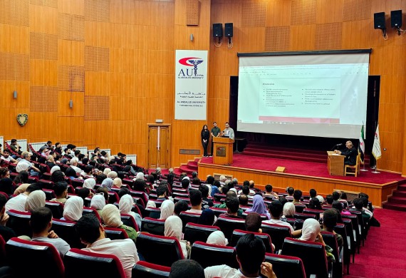 اليوم العلمي لكلية الطب البشري في جامعة الأندلس الخاصة للعلوم الطبية
