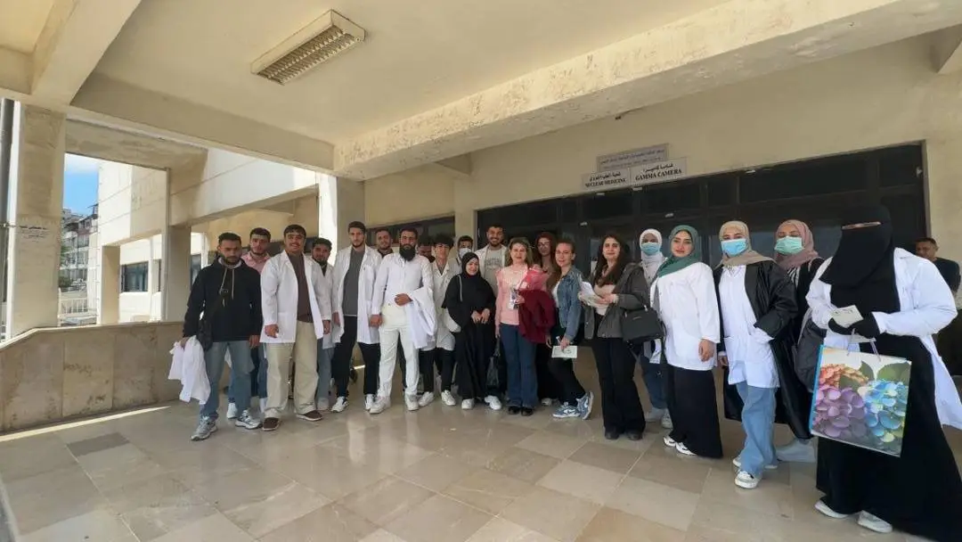 Nursing Students of the Private University of Al-Andalus for Medical Sciences Conduct a Scientific Visit to the Oncology Unit at Al-Ladhiqiyah University Hospital