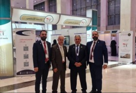 مشاركة جامعة الأندلس الخاصة للعلوم الطبية في ملتقى الجامعات السورية في المملكة العربية السعودية 2025