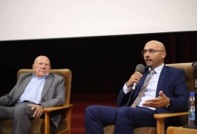 من فعاليات المؤتمر العلمي الأول لكلية الهندسة الطبية جلسة حوارية ضمن محور مستقبل الهندسة الطبية في سوري
