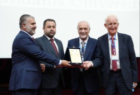 افتتح في جامعة الأندلس الخاصة للعلوم الطبية اليوم ٢٧/١٠/٢٠٢٥ المؤتمر السنوي ال٣٥ لاتحاد الاطباء العرب المؤتمر الدولي المشترك العاشر بعنوان (الجديد في الطب المعاصر)