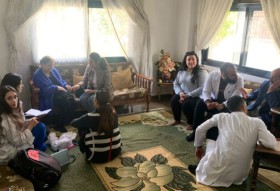 Third Year Nursing Faculty Students Visit the Elderly in Al-kusoor Neighborhood in Al-Kadmous City