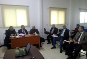 عقدت كلية إدارة المشافي جلستها التحضيرية لمناقشة المحاور المقترحة للدورات التدريبية لمدراء المشافي