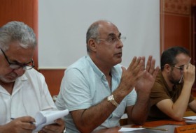 مناقشة سيمنار تسجيل أبحاث علمية في جامعة الأندلس الخاصة للعلوم الطبية