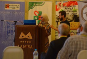 مشاركة كلية الصيدلة في مؤتمر نقابة صيادلة سوريا – فرع اللاذقية