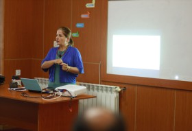 A scientific lecture entitled Gender-Based Violence at the College of Nursing