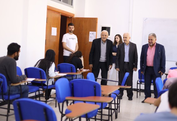 News: An inspection tour of theoretical exams at Al-Andalus Private University for Medical Sciences