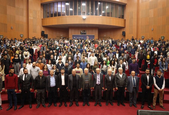 News: The annual closing ceremony and honoring of the cadres of the Andalus University branch of the National Union of Syrian Students and students with different talent colleges